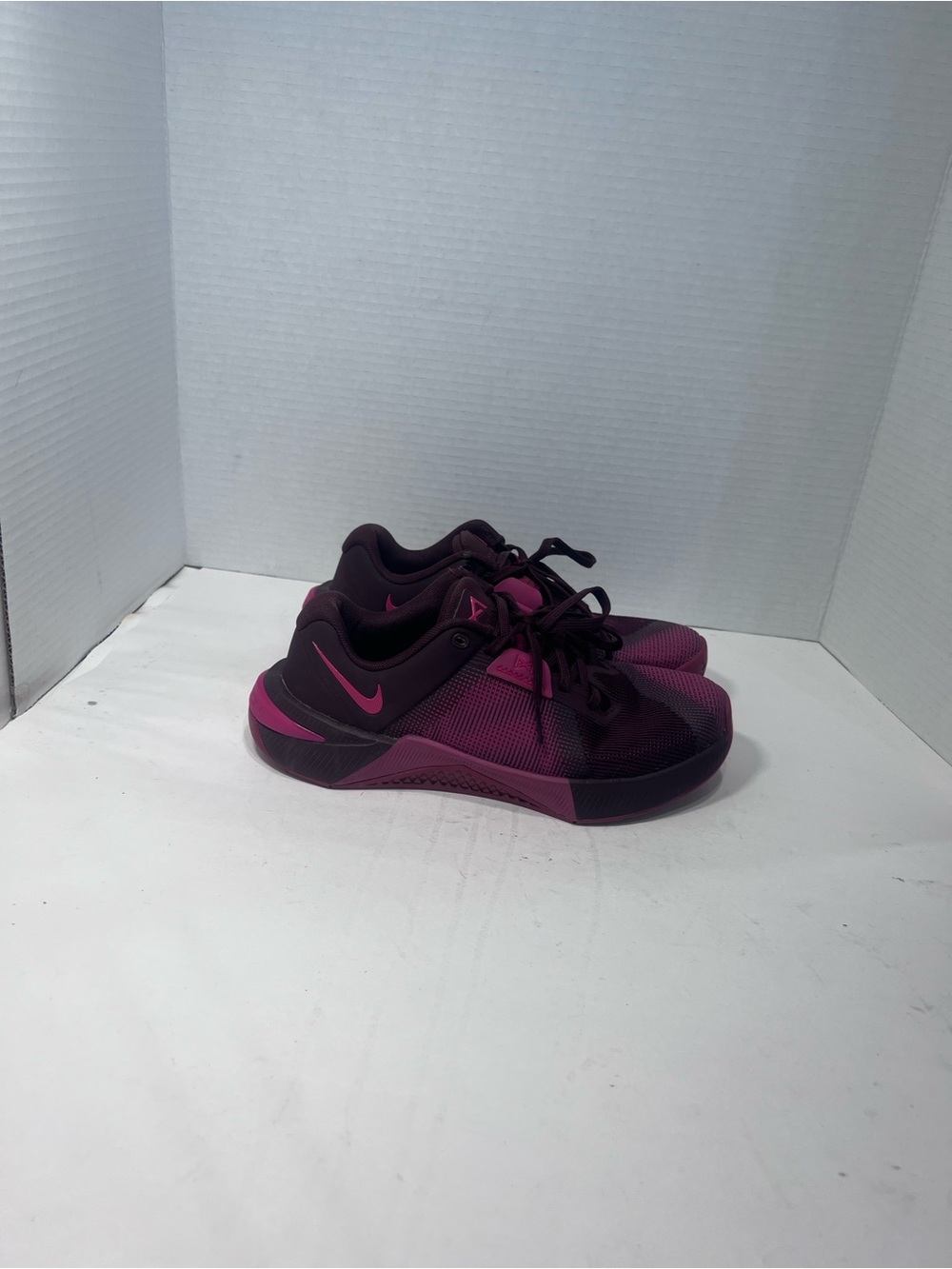 Nike Women’s Purple and Black Athletic Training Shoes